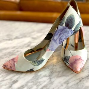 Floral Ted Baker Heels